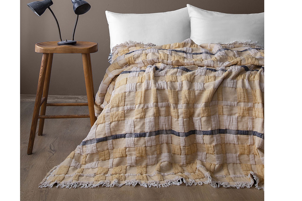 Muslin cover ISSIMO-ULSTER YELLOW