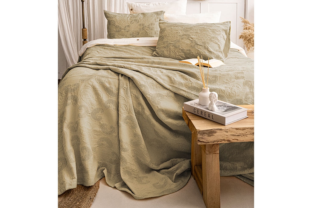 Bedspread  ITALO KHAKI