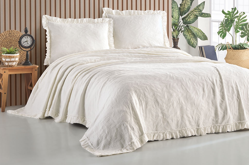 Bedspread  ILDA CREAM(