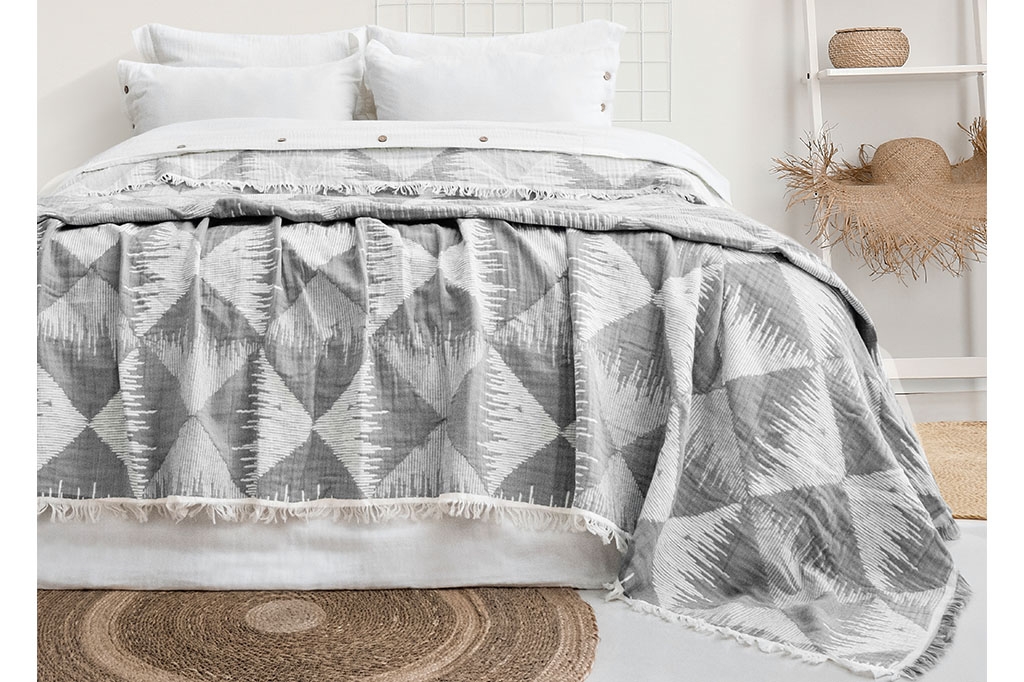 Muslin cover DOLCE GREY