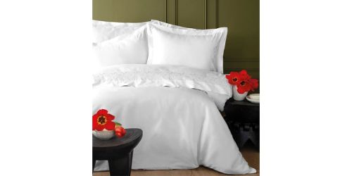 Embroidered satin bed linen ISSIMO-CLARE