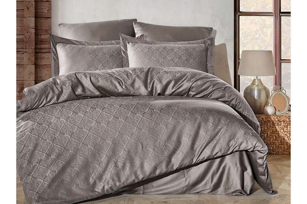 Jacquard bedding HARLEY BROWN
