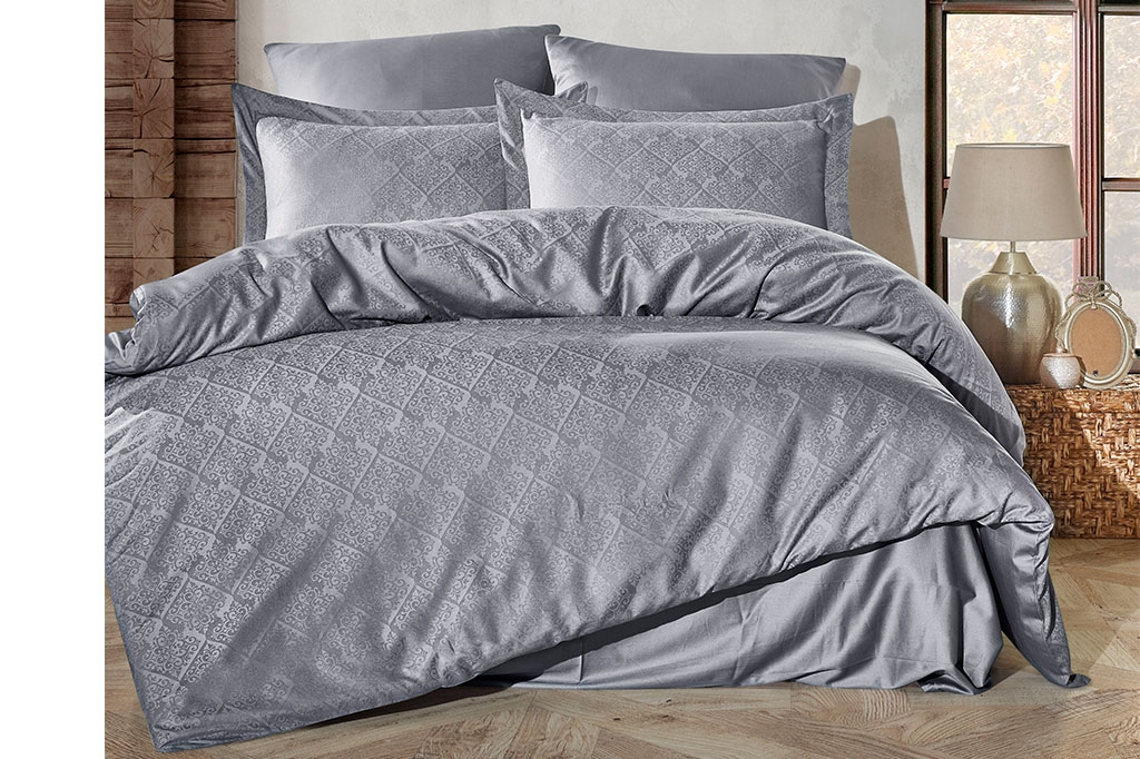 Jacquard bedding HARLEY GREY