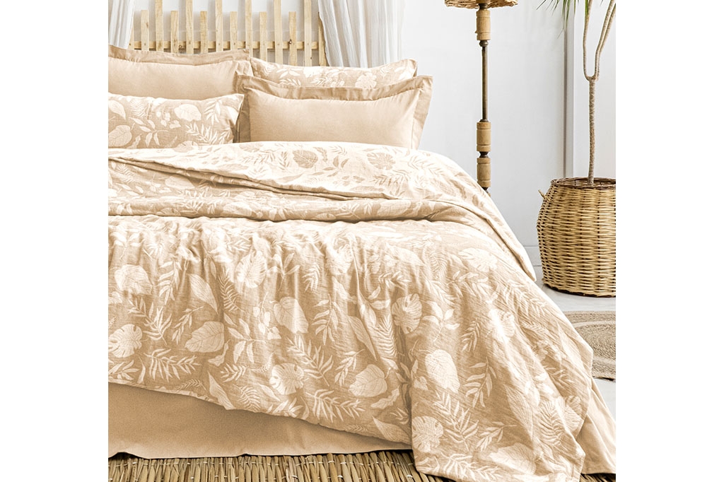 Muslin Bedding LUSSO BEIGE