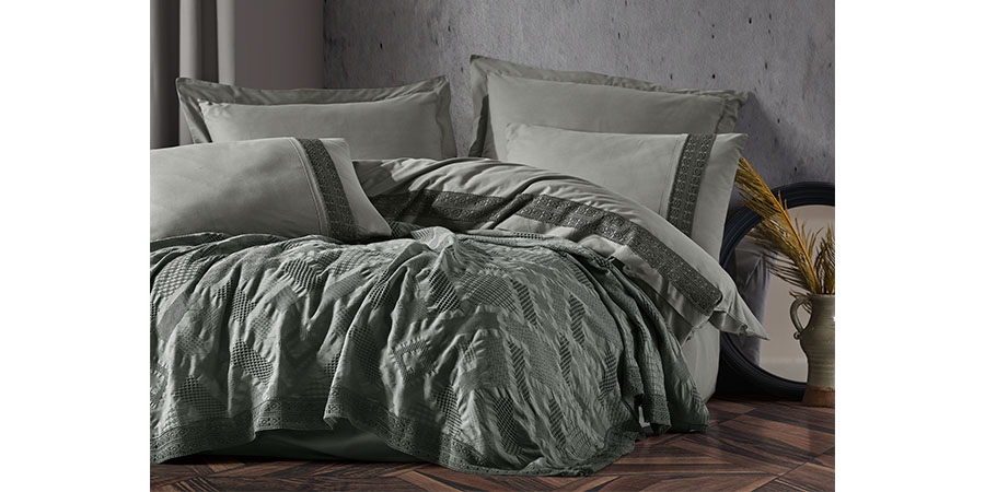 პიკეს და თეთრეულის ნაკრები, FREYA GREEN