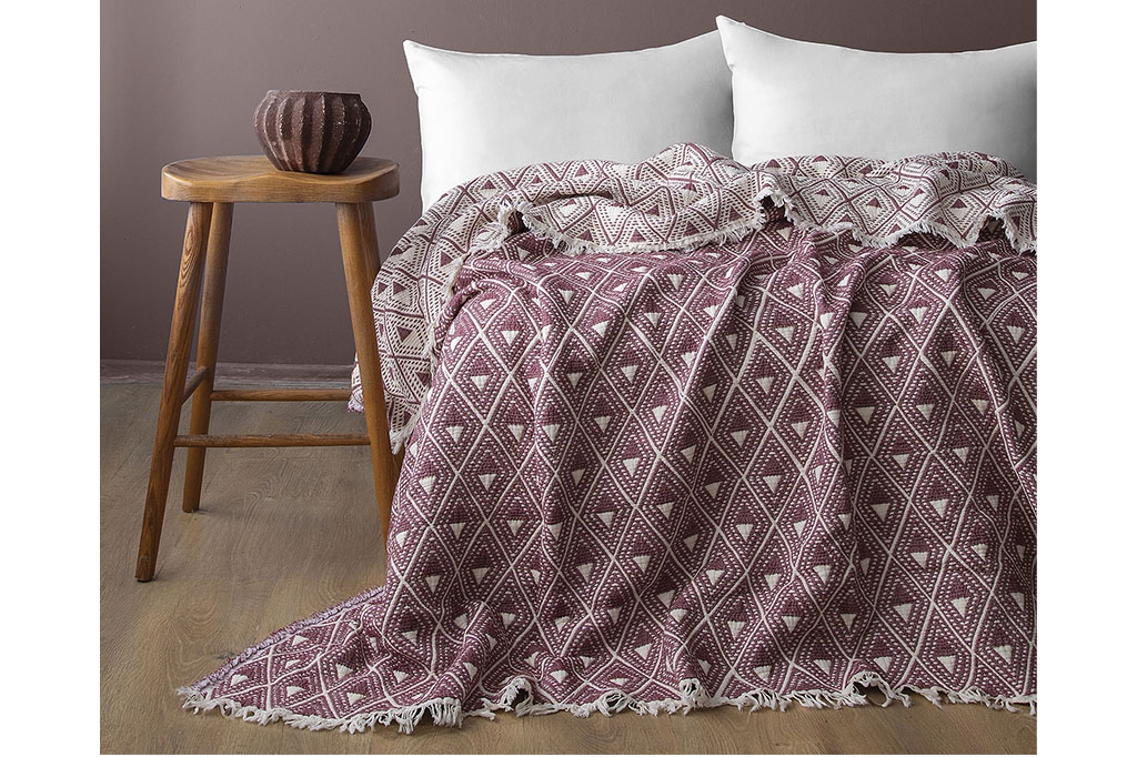 Muslin cover ISSIMO-LEVONE BURGUNDY