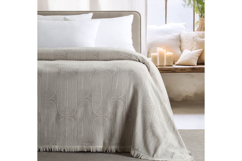 Towel cover, VIANCA GREY