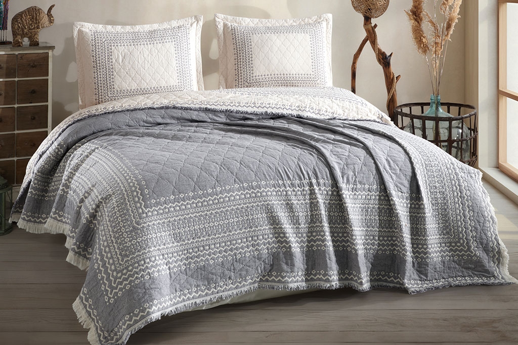 CLASSY-NOMADA V1(2) Muslin Bedspread Set