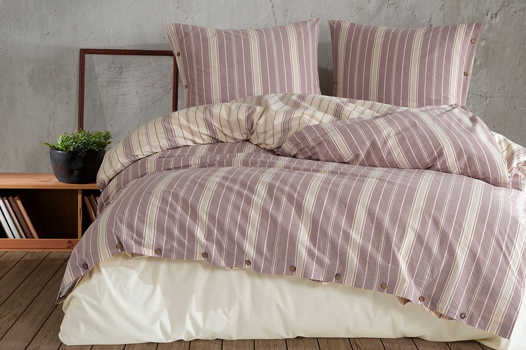კოტონის თეთრეული CLASSY-PARDUS DUSTY ROSE V1