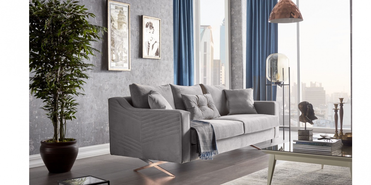 Sofa with Fabric, VILEVU