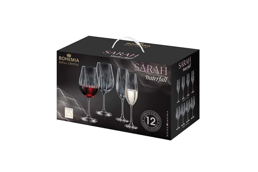 Glassware Set, SARAH WATERFALL
