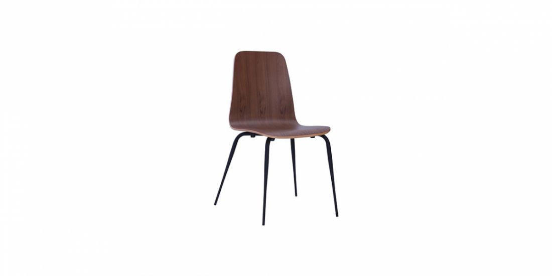 Chair with wood surface, MEIKO