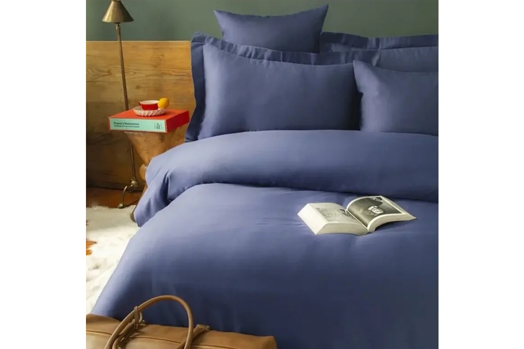 Satin Linen SIMPLY BLUE